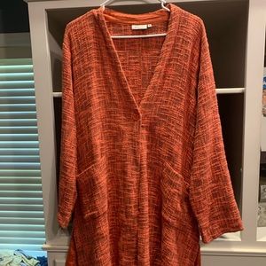 Long line blazer/tunic size XL